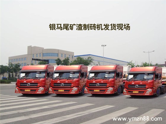 銀馬尾礦渣制磚機(jī)發(fā)貨照片 銀馬尾礦渣制磚機(jī)發(fā)貨照片