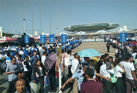 亞歐博覽會(huì)現(xiàn)場(chǎng)