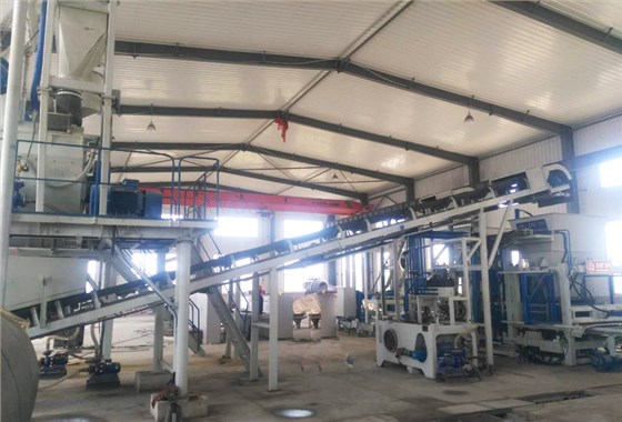 全自動建筑垃圾制磚機(jī)