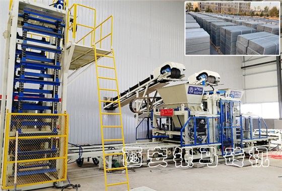 路沿石磚機(jī)生產(chǎn)線：免燒磚機(jī)定制機(jī)型走出國內(nèi)，開拓國際高端市場(chǎng)！