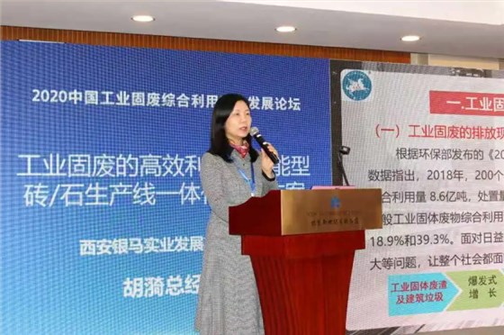 西安銀馬實業(yè)發(fā)展有限公司總經(jīng)理胡漪