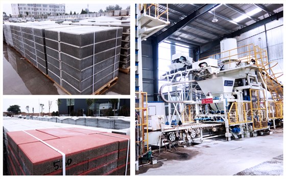 綠化環(huán)保制磚機：建筑垃圾制磚機讓制品具備審美價值和功能的多樣性