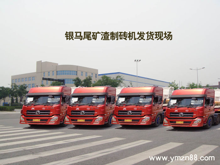 銀馬尾礦渣制磚機(jī)發(fā)貨照片 銀馬尾礦渣制磚機(jī)發(fā)貨照片