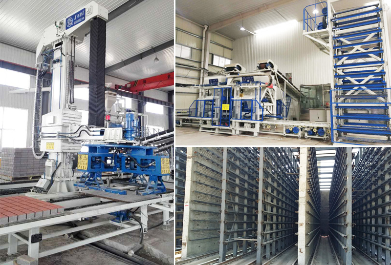 水泥磚制磚設備的配套設施有哪些部分組成？