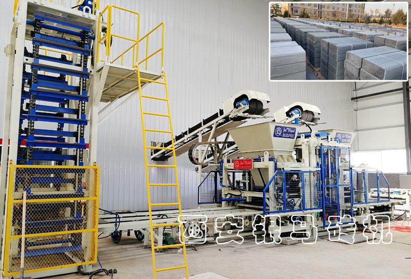 路沿石磚機(jī)生產(chǎn)線：免燒磚機(jī)定制機(jī)型走出國(guó)內(nèi)，開(kāi)拓國(guó)際高端市場(chǎng)！