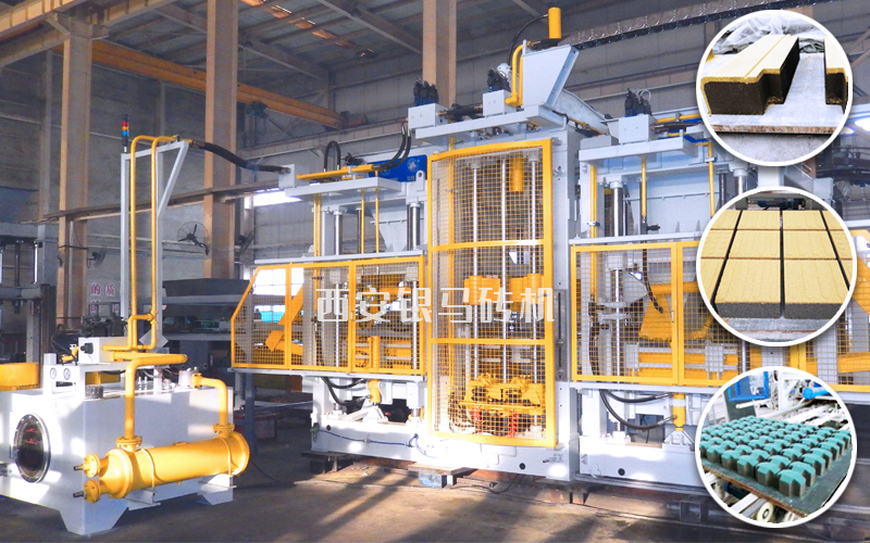 免燒透水磚設(shè)備：讓制品具有高保真、高強度，高密實度