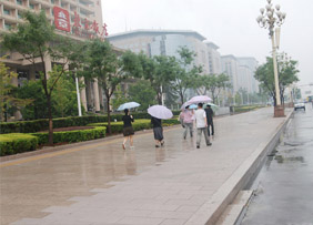 透水磚應(yīng)用于北京長安街